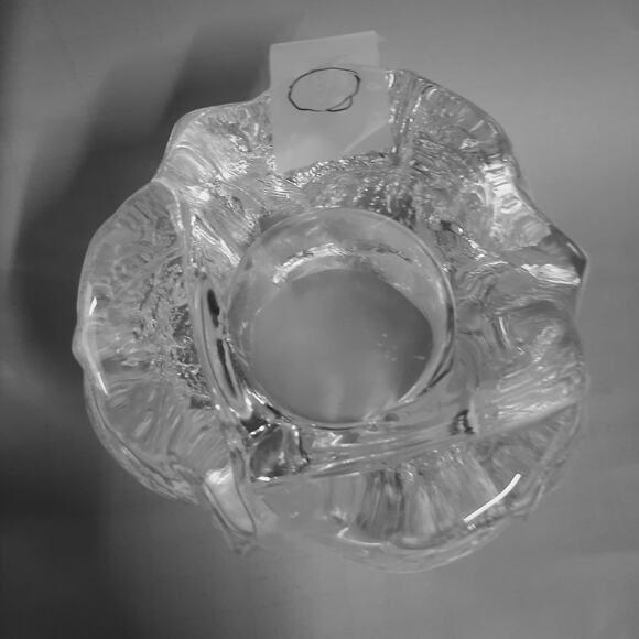 Set of 3 Eden Swedish Glass votive candle holders Signed Orrefors ca:1981-2001 - Picture 9 of 16